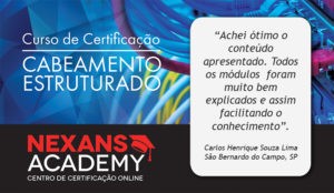 Curso de Certificação em Cabeamento Estruturado NEXANS.  Pacote com 5 vagas. - Image 4