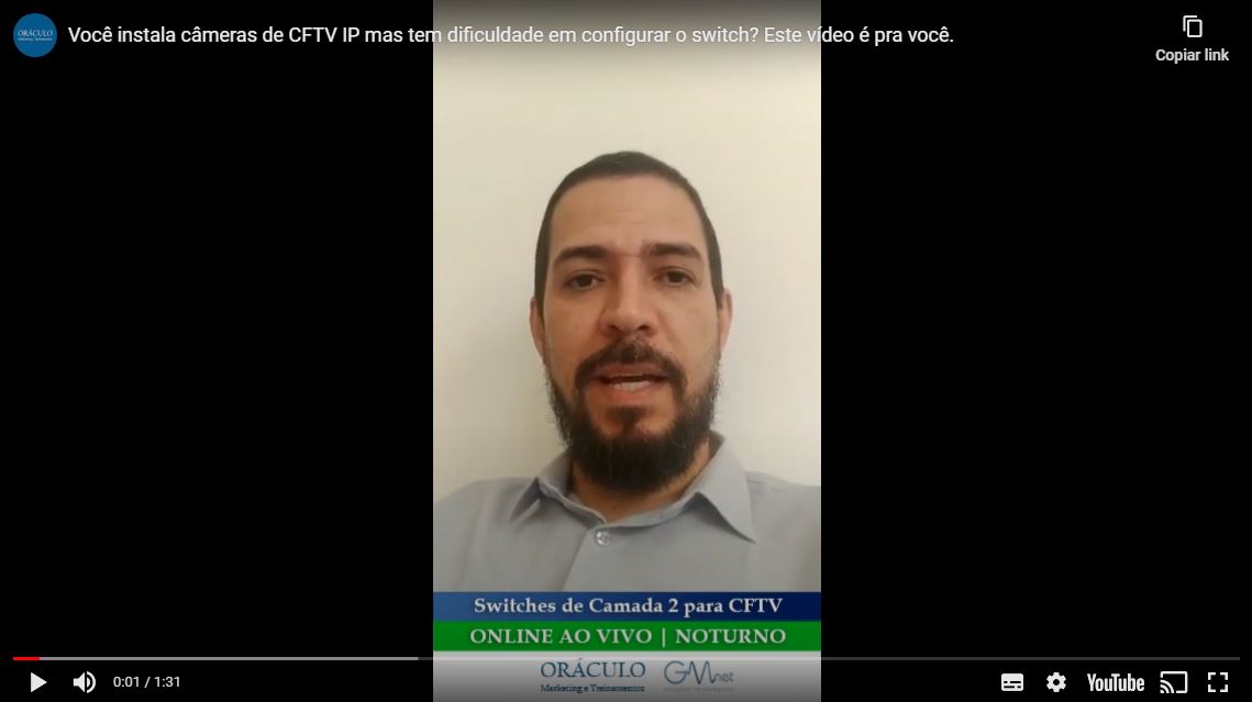 switch camada 2 para cftv ip