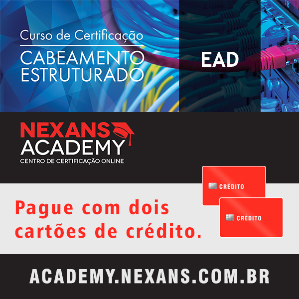 Nexans Academy. Pague com dois cartões de crédito.