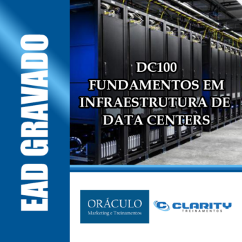 O curso online DC100 Fundamentos em Infraestrutura de Data Centers, tem como objetivo introduzir o aluno ao mundo dos data centers, apresentando os principais elementos e disciplinas de engenharia que compõe esses ambientes críticos de processamento e armazenamento de dados. Será dada uma visão geral de cada área, preparando o aluno para posteriores especializações. O curso online DC100 Fundamentos em Infraestrutura de Data Centers, é indicado a profissionais da área de TI e telecomunicações, engenharia elétrica e mecânica, arquitetos, gerentes de projeto de TI e data center.