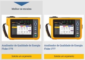 Leia mais sobre o artigo Seletor de produtos para instrumentos de análise de energia e de qualidade de energia.