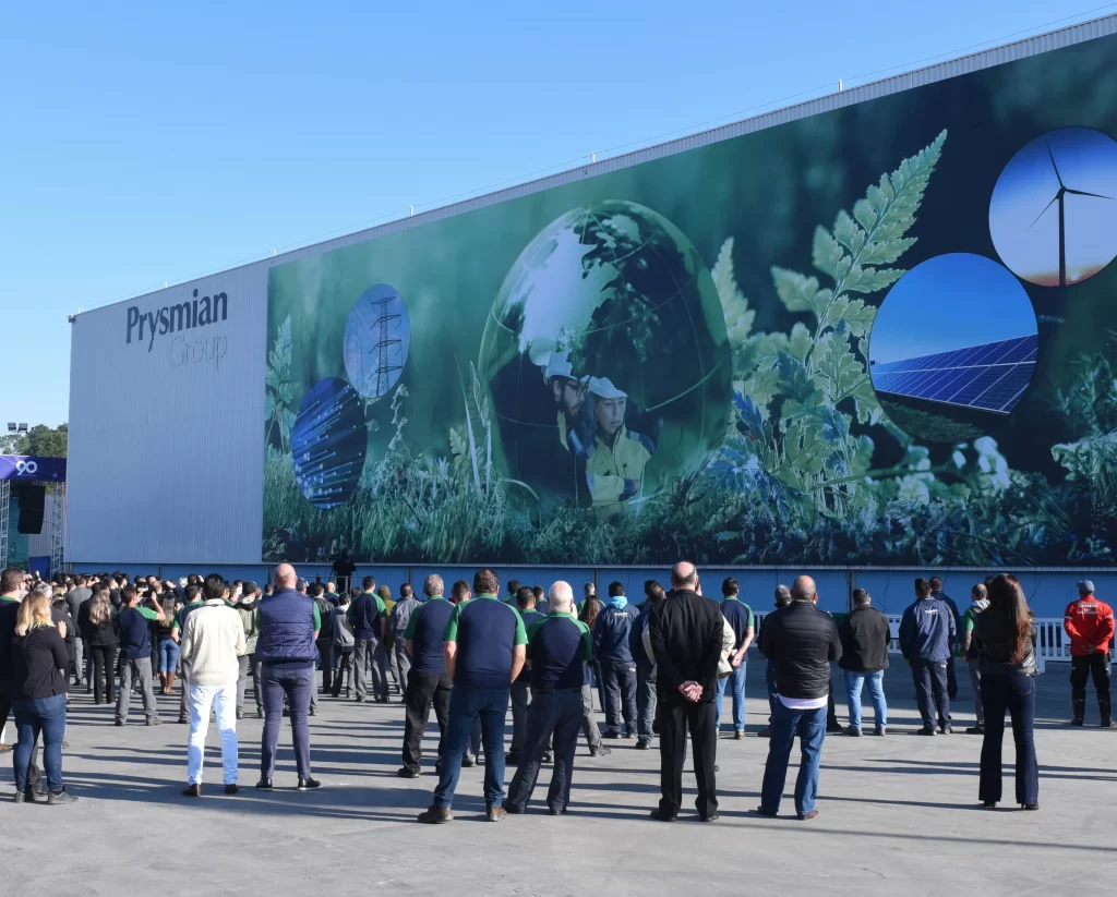 Grupo Prysmian inaugura laboratório de alta tensão na fábrica de Poços de Caldas - MG