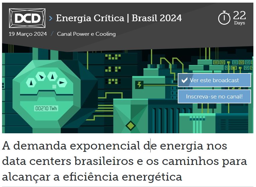 A demanda exponencial de energia nos data centers brasileiros e os caminhos para alcançar a eficiência energética