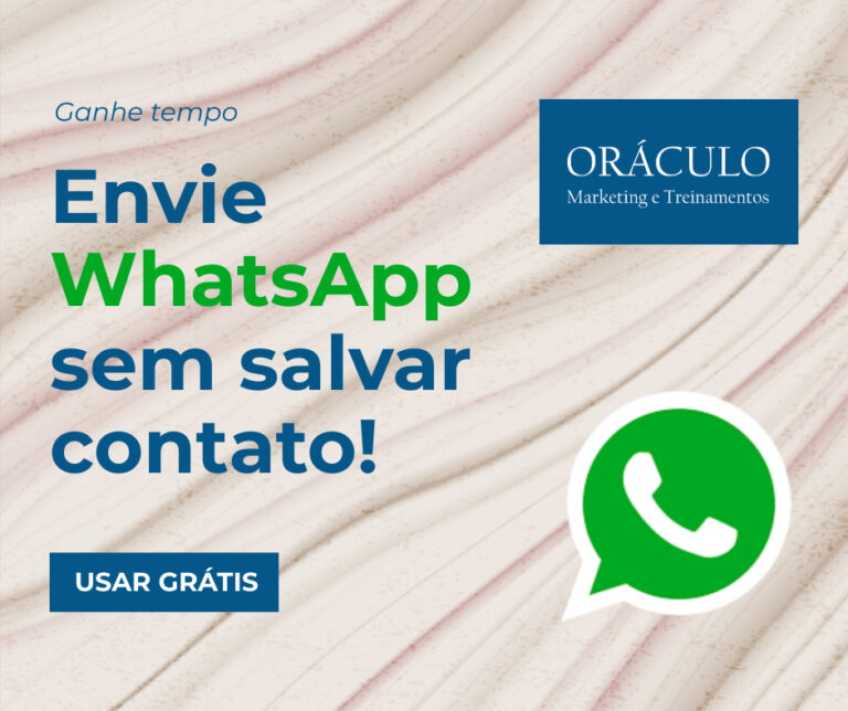 Enviar Mensagem no WhatsApp sem adicionar contato.