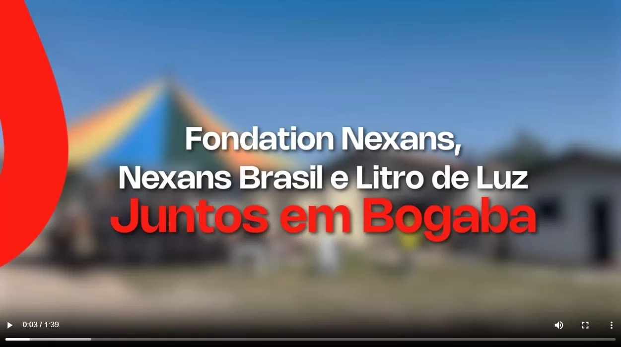 Iniciativa da Nexans Brasil, Fondation Nexans e Projeto Litro de Luz capacita moradores de Bongaba