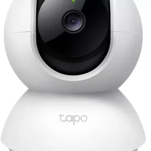 Camera de Segurança Wi-Fi 360º, 1080p Full HD TP-Link Tapo C200, Visão Noturna, Audio de duas vias, Detecção de Movimentos, Trabalha com Alexa, 512G de Armazenamento Local, Armazenamento na Nuvem