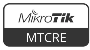 O curso oficial MTCRE (MikroTik Certified Router Engineer) é focado em roteamento avançado com OSPF e túneis. O curso aborda os conceitos da lógica de roteamento, como planejar uma rede roteada, roteamento estático e roteamento dinâmico com OSPF entre outros tópicos. O curso é indicado a todos as pessoas que desejam aprender, aperfeiçoar e implementar roteamento em uma rede utilizando MikroTik.