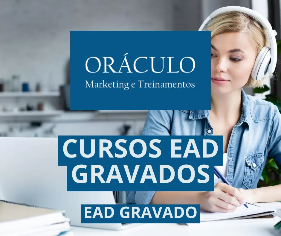 Confira nosso vasto catálogo de cursos EAD gravados da Oráculo e de outras plataformas renomadas.