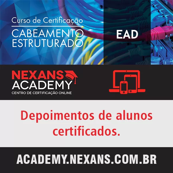 Depoimentos de alunos certificados pela NEXANS ACADEMY.