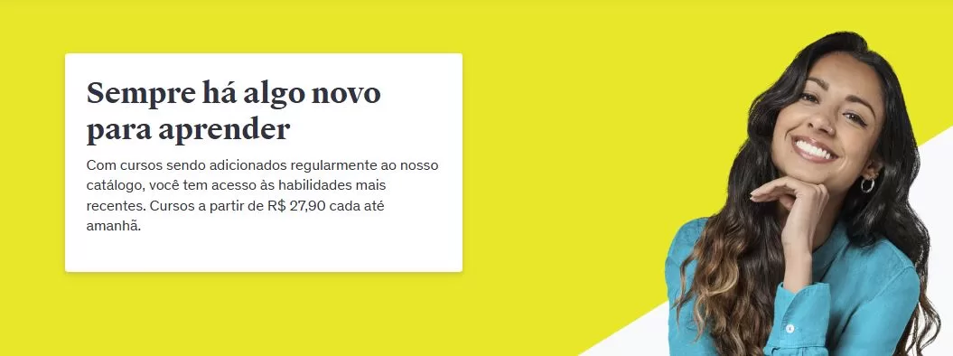 Cursos online da Udemy a partir de R$22,90. Promoção Dia do Consumidor.