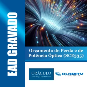 Curso online Orçamento de Perda e de Potência Óptica (SCE335)
