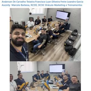 Mais uma turma do curso de certificação CCTT Fluke concluída com sucesso. Treinamento incompany.