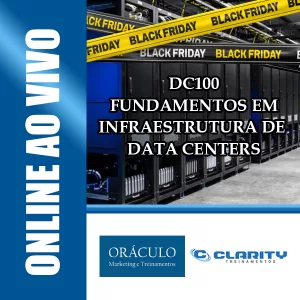 Black Friday. Curso online ao vivo sobre data center, 1 a 3 de dezembro de 2025. 59% de desconto!